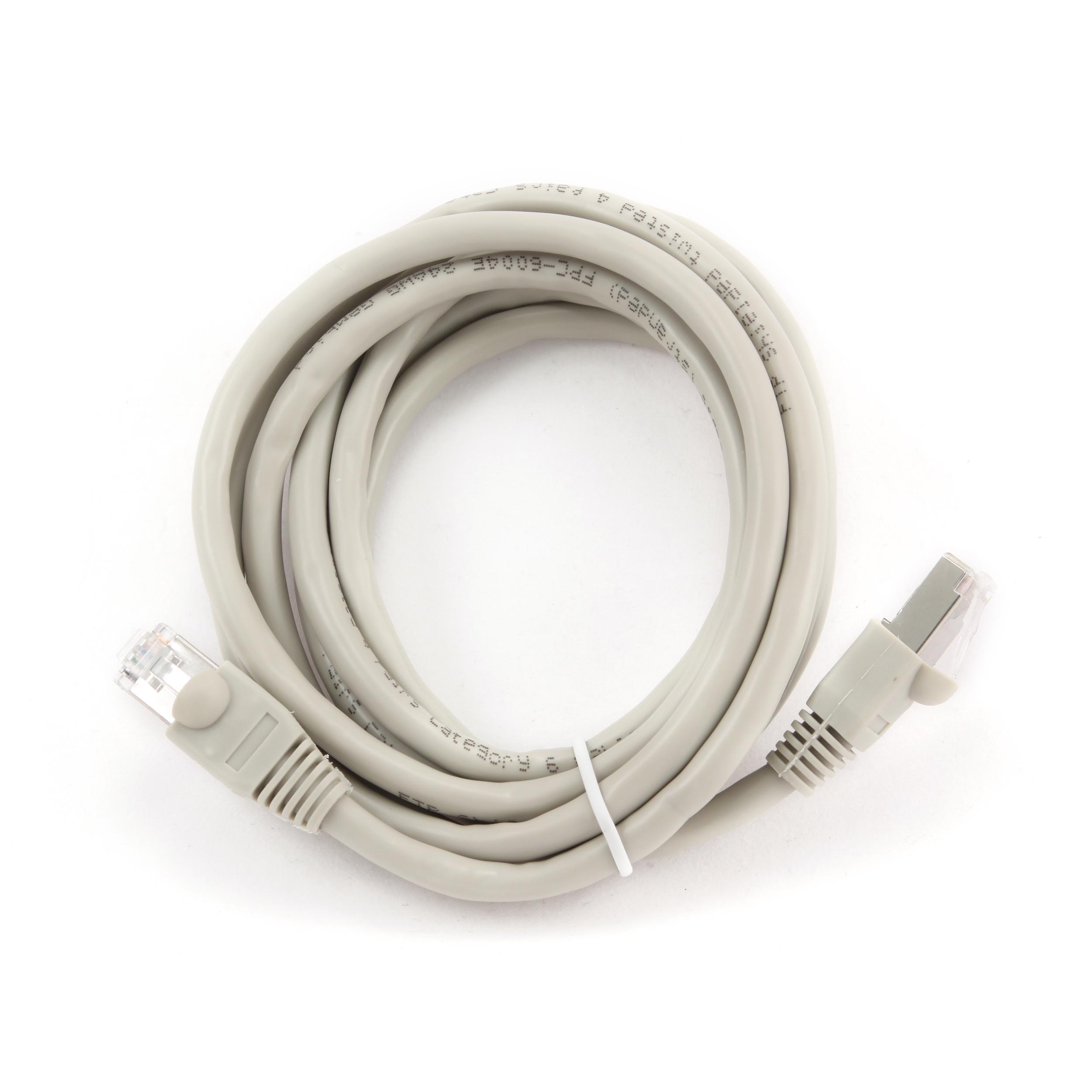 GEMBIRD PP6-LSZHCU-2M Gembird patchcord RJ45, kat. 6, FTP, LSZH striukė, CU, 2m, pilka