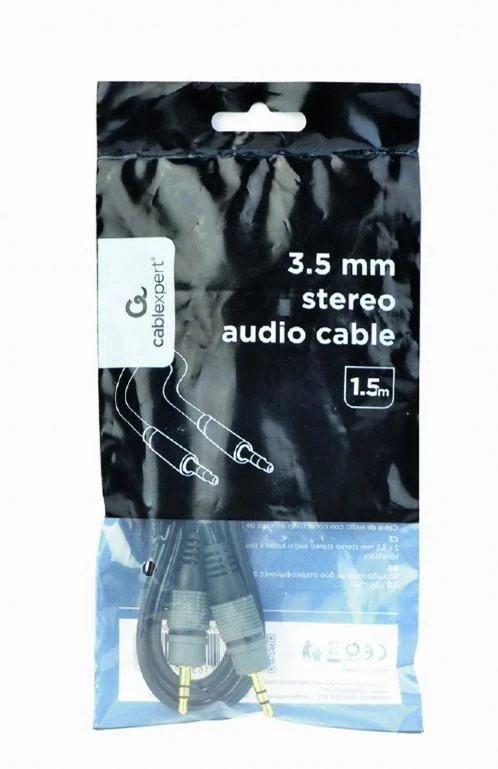 GARSO KABELIS 3,5 MM 1,5 M / CCAP-3535 MM-1,5 M GEMBIRD