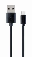 GEMBIRD CC-USB2-AMCM-1M USB 2.0 AM į Type-C kabelis AM/CM 1m juodas