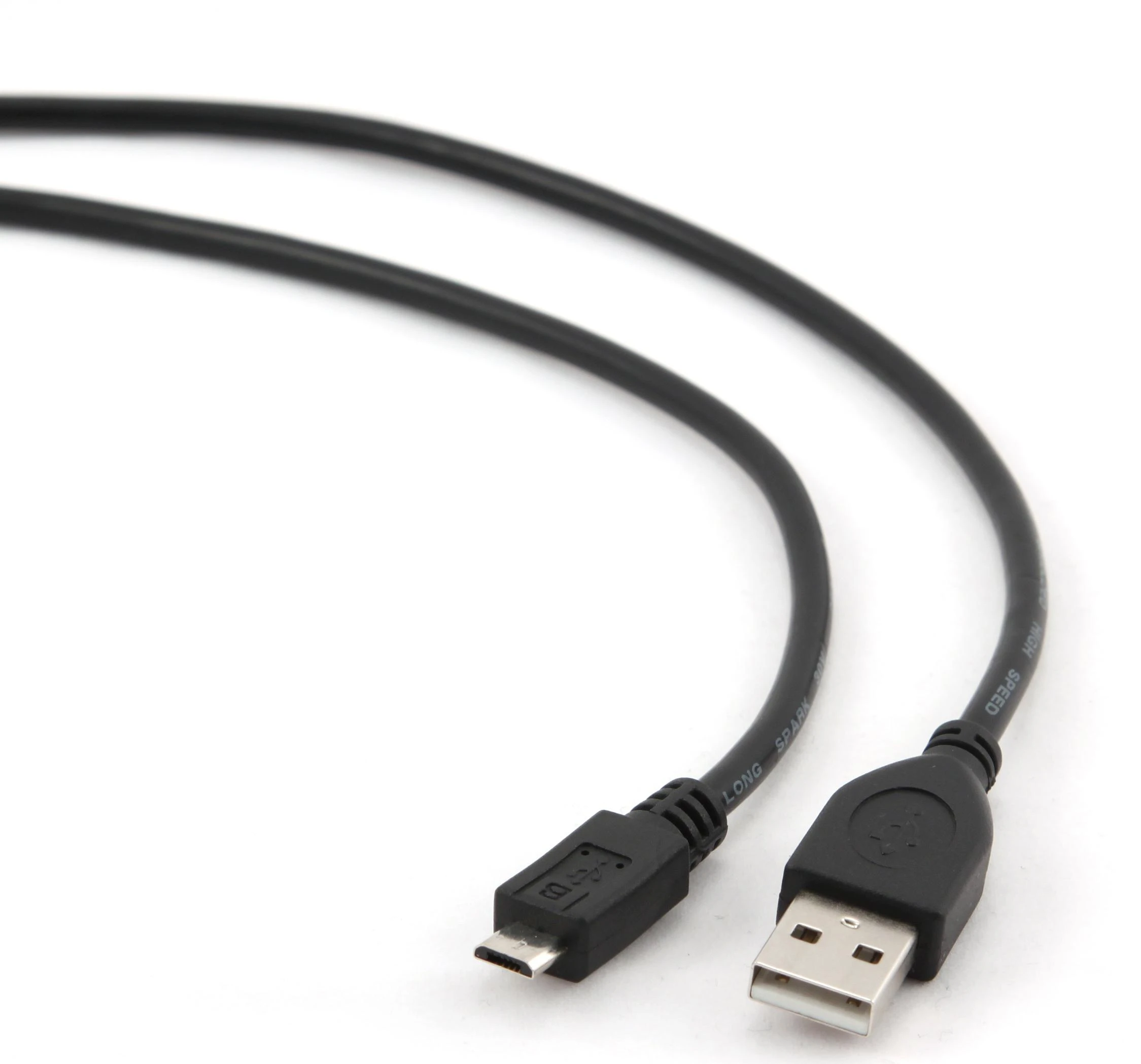 GEMBIRD CCP-MUSB2-AMBM-10 Gembird micro USB cable 2.0 AM-MBM5P juodas 3m