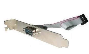 GEMBIRD prievadas COM RS232 9PIN DB9M PIN 1:1 ant lizdo dangtelio