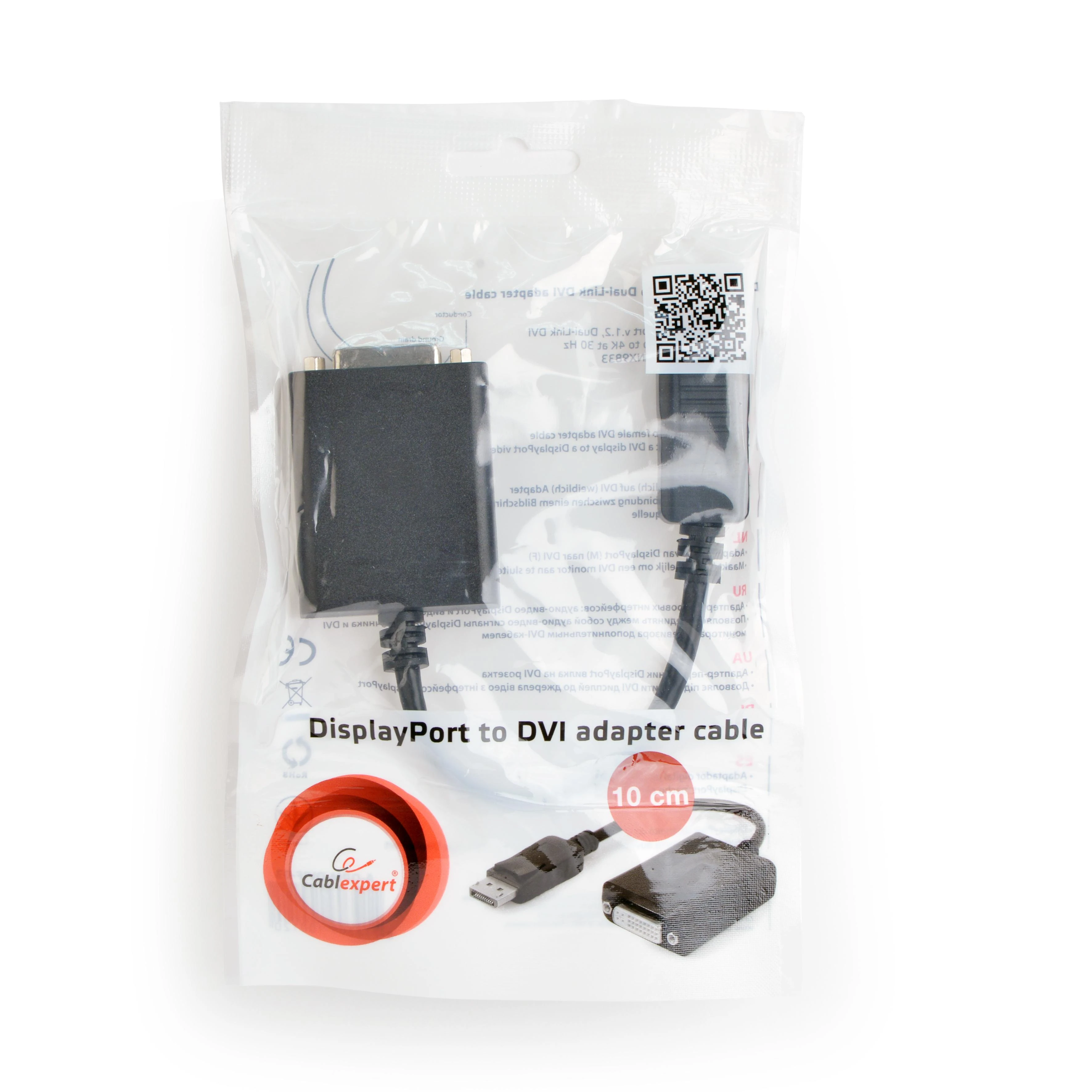 Displayport į DVI adapteris pakuotėje