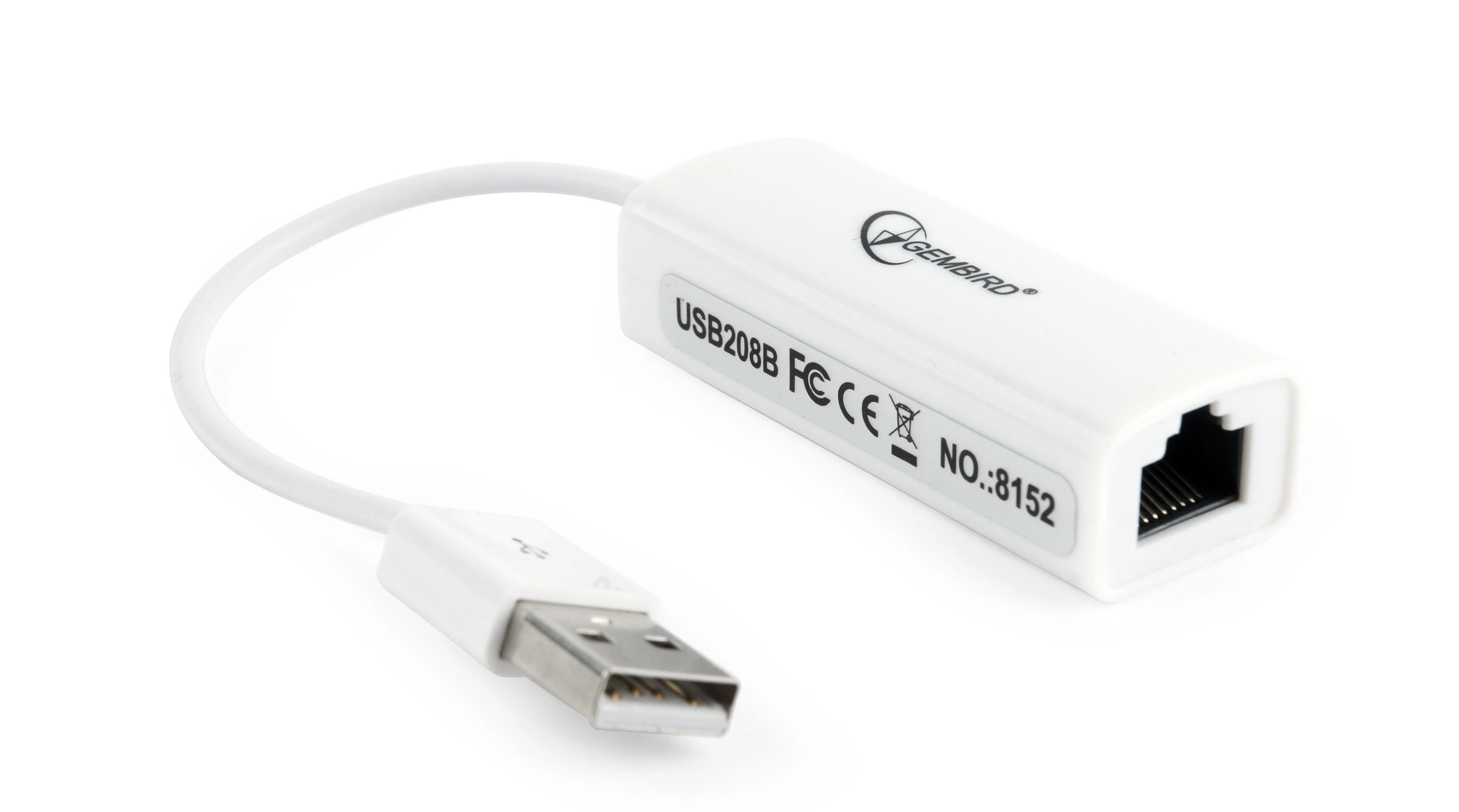 Gembird tinklo adapteris su RJ-45 jungtimi