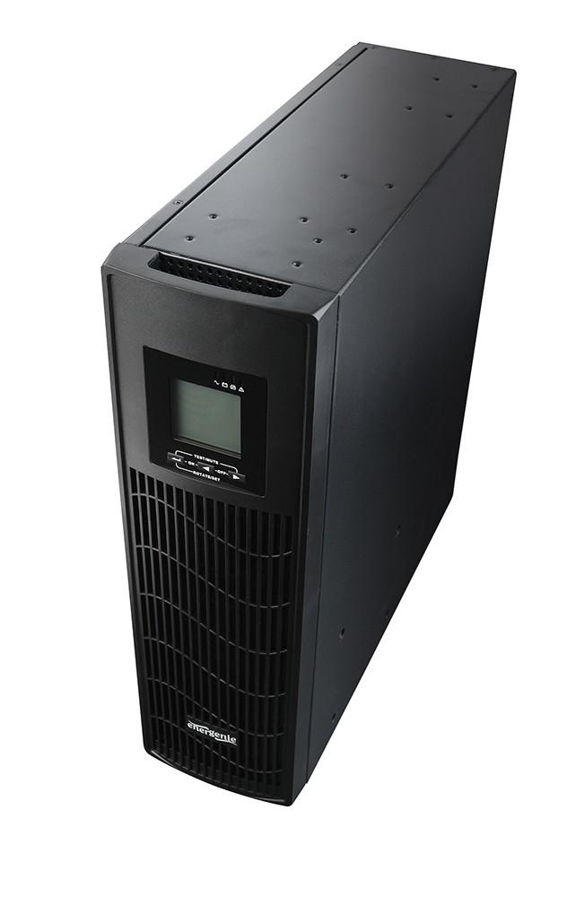 UPS Energenie-Gembird RACK 19'' 3.4U,2000VA,Pure Sine,6xIEC,1xSchuko230V,LCD
