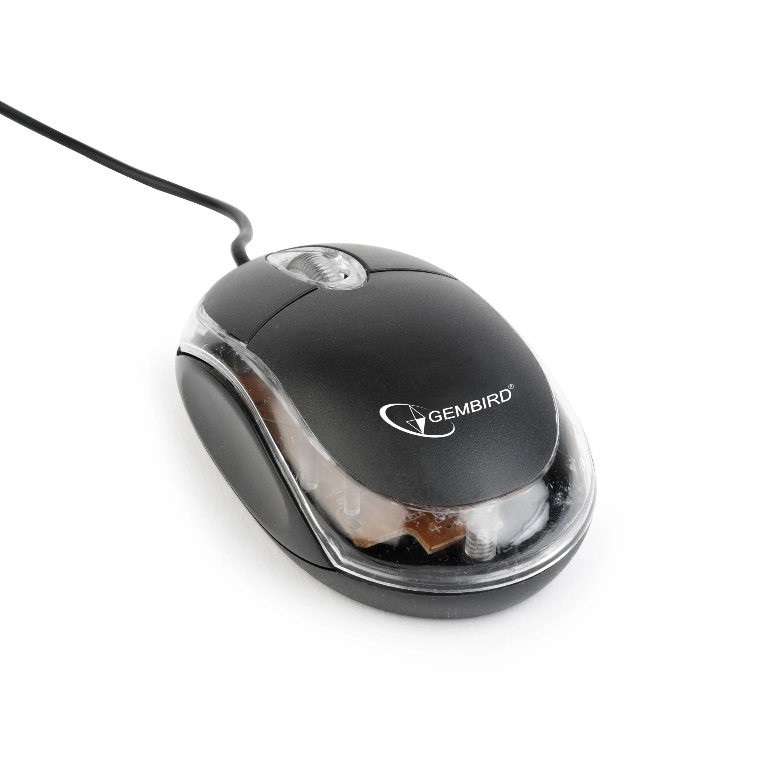 Gembird | MUS-U-01 | Optinė USB pelė | su laidu | Juodas