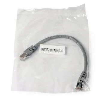 GEMBIRD PP6A-LSZHCU-0,25M Gembird patchcord RJ45, kat. 6A,SFTP, LSZH, 0,25m, pilka