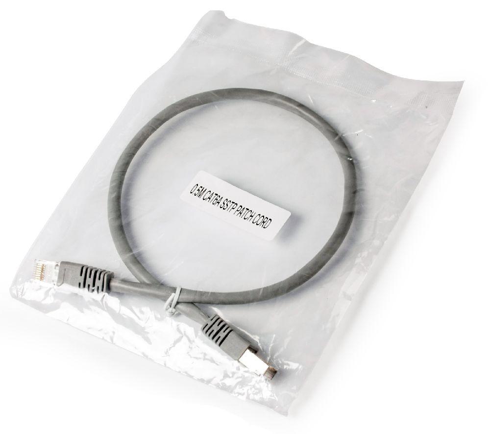 Gembird RJ45 - RJ45 S/FTP kat6A 0.5.0m pilka
