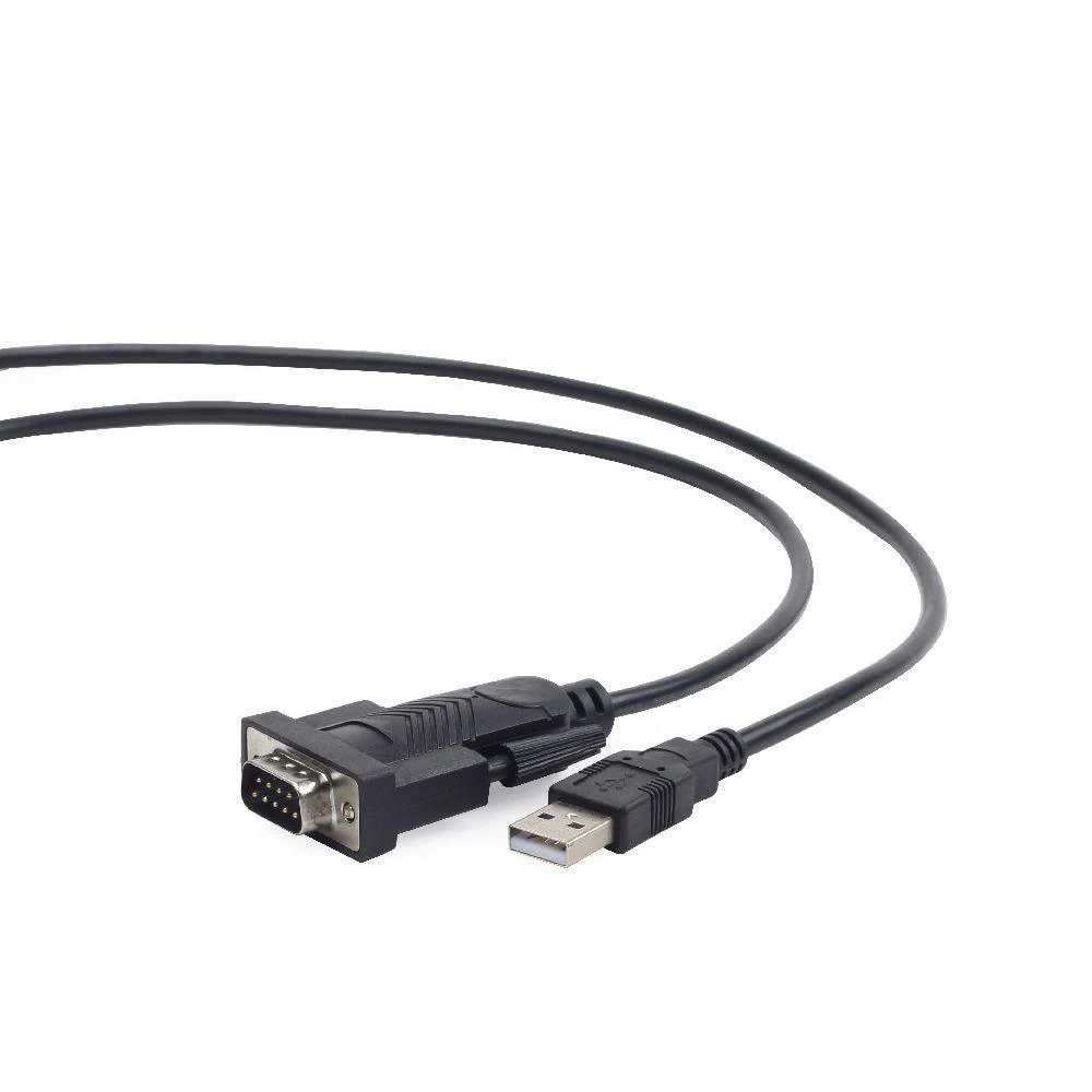 GEMBIRD UAS-DB9M-02 Gembird USB į nuoseklųjį prievadą keitiklis DB9M juodas