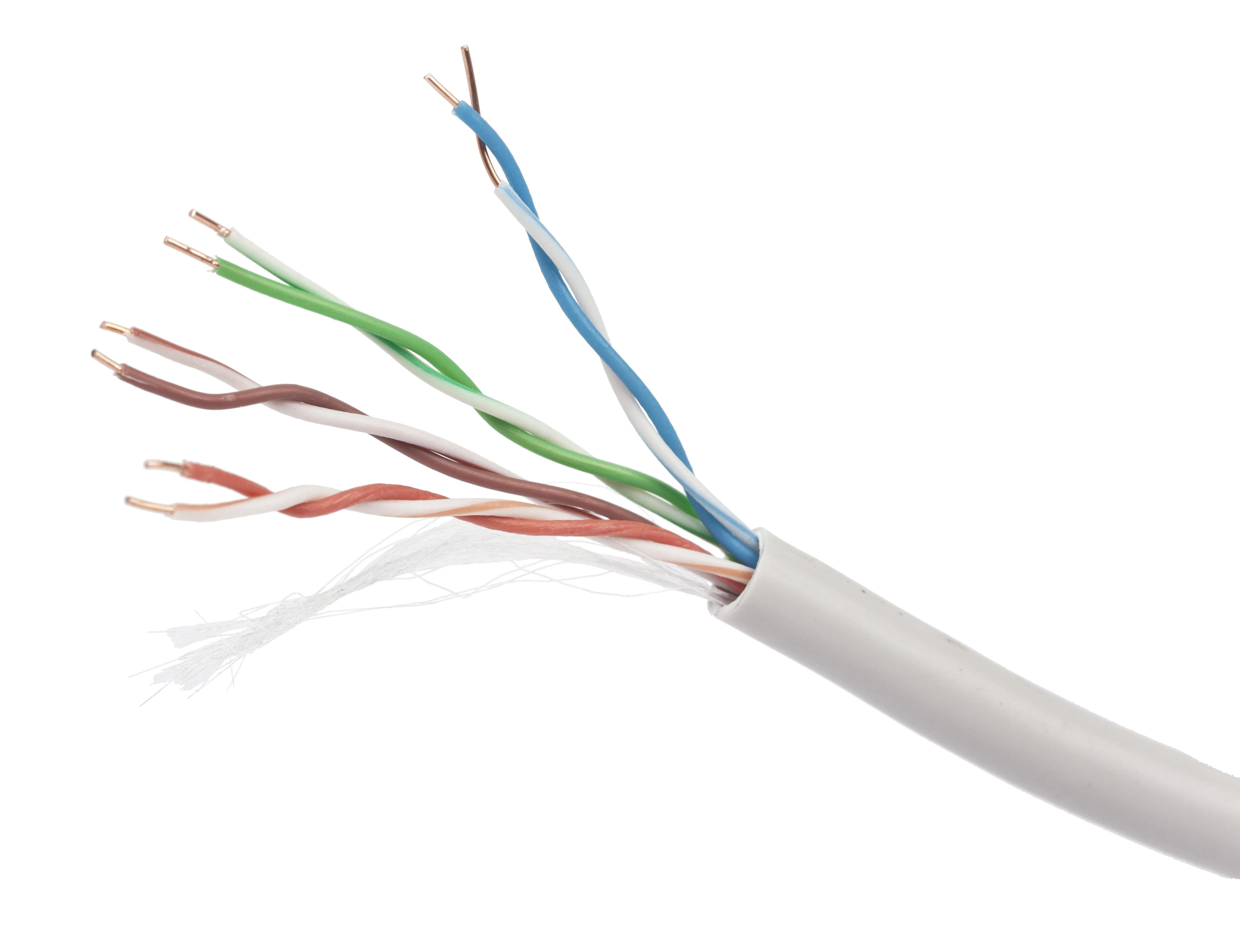 GEMBIRD UPC-5004E-SO Gembird UTP tvirtas kabelis, kat. 5e, 305m, pilka