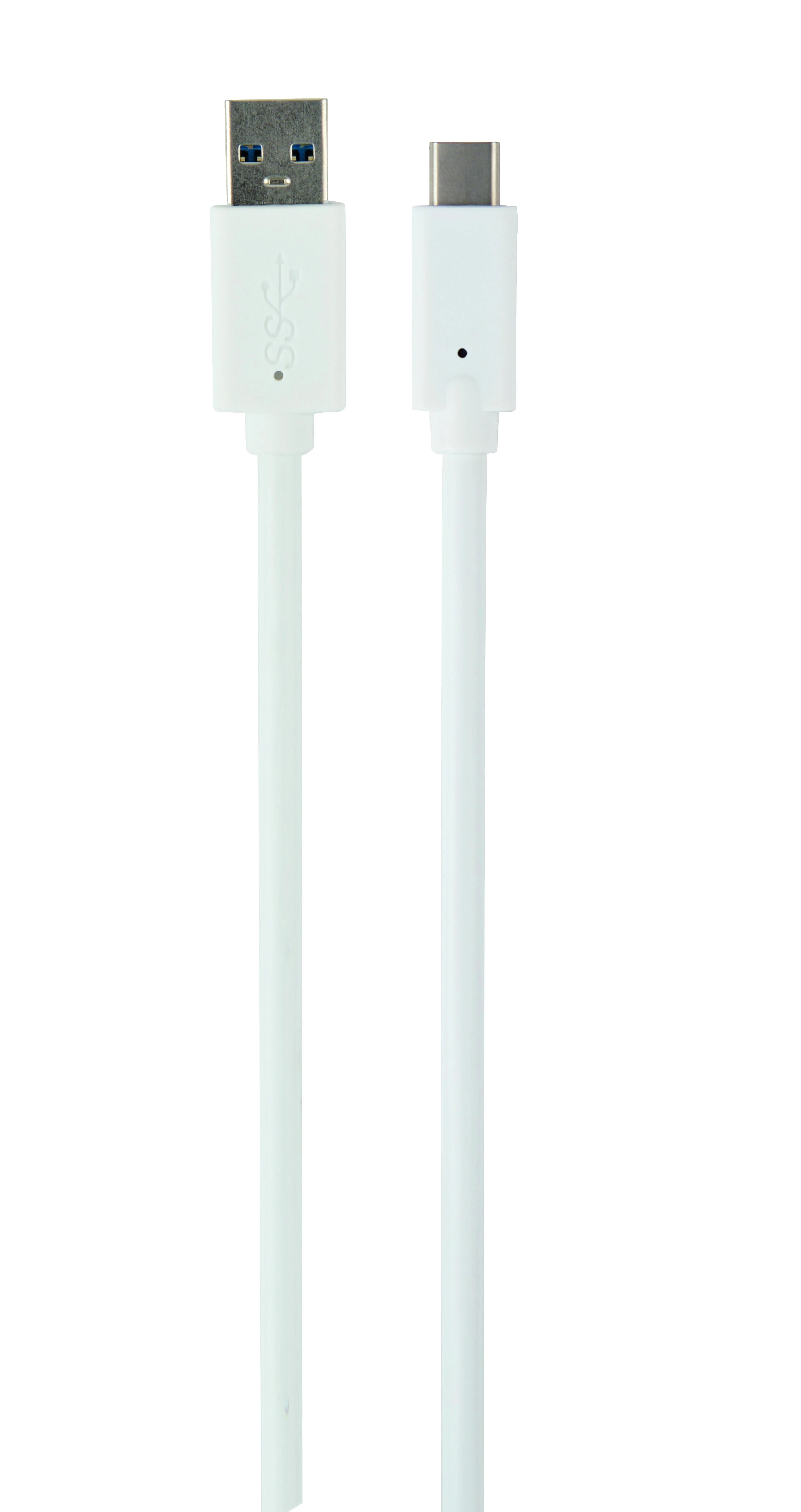 GEMBIRD CCP-USB3-AMCM-6-W Gembird USB 3.0 kabelis į USB-C (AM/CM), 1.8m, baltas