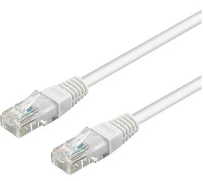 Goobay 0,5 m CAT 6 pataisų kabelis, S/FTP (PiMF), baltas