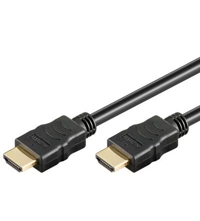 HDMI laidas su paauksuotomis jungtimis