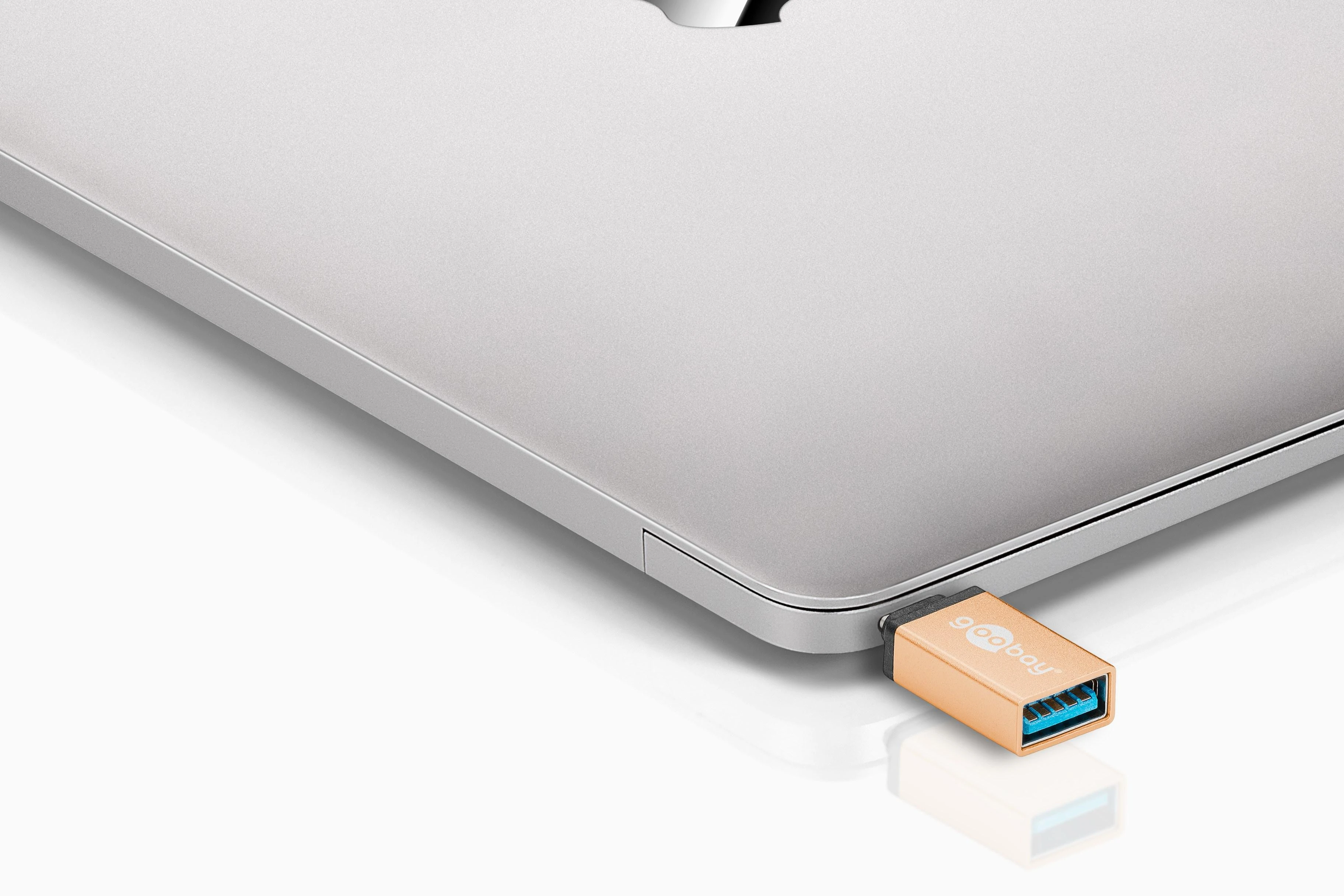 Goobay USB-C į USB 3.0 adapteris, auksinis korpusas