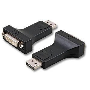 DisplayPort į DVI-I adapterių pora