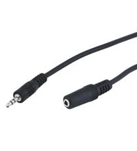 Goobay 3,5 mm AUX prailginimo laidas, 5 metrų