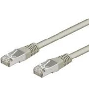 „Goobay 68618 CAT 5e“ jungiamasis kabelis, F/UTP RJ45 kištukas (8P8C), RJ45 kištukas (8P8C), 0,25 m, Pilkas