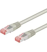 „Goobay 93571“ CAT 6 jungiamasis kabelis S/FTP (PiMF), pilkas, 3 m