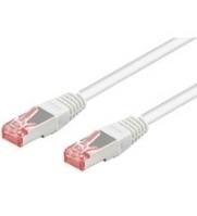 Wentronic Goobay GB CAT6 TINKLO KABELIS, S/FTP, Baltas, 7.5M, LSZH