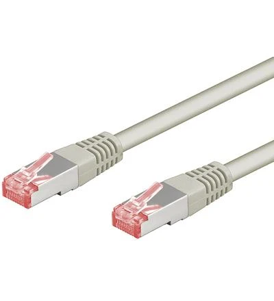„Goobay“ | CAT 6 jungiamasis kabelis S/FTP (PiMF) | 93651 | Pilkas RJ45 kištukas | RJ45 kištukas