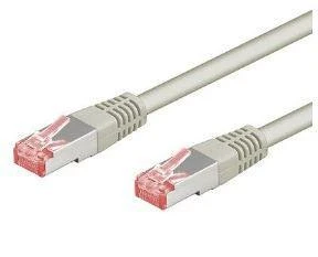 Goobay 95567 CAT 6 patch cable S/FTP (PiMF), pilkas, 1,5 m