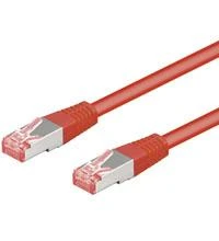MicroConnect Goobay Patchcord S/FTP, Cat6, 5m raudona