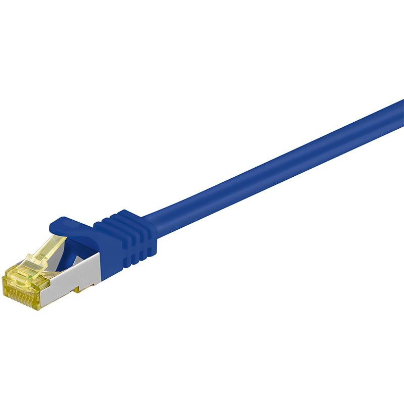Goobay Patchcord S/FTP, Cat7, 2m, mėlyna (91601)