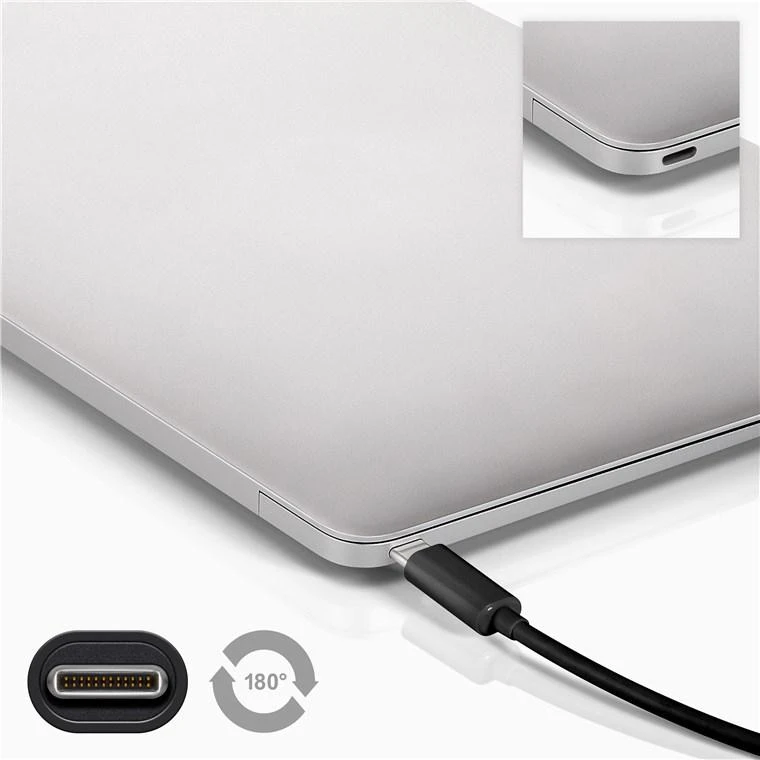 Goobay USB 3.1 kištukas (C tipas) > USB 3.1 kištukas (C tipas) [1,5 m juoda]