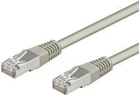 Goobay CAT 5e patchable, SF/UTP 50143 0,5 m, Pilkas