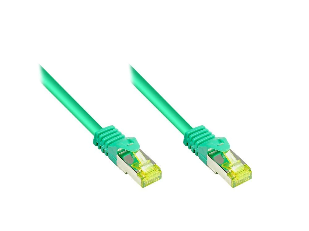 Good Connections Geros jungtys CAT 7 Patchcord Žalias 0,5M (8070R-005G)