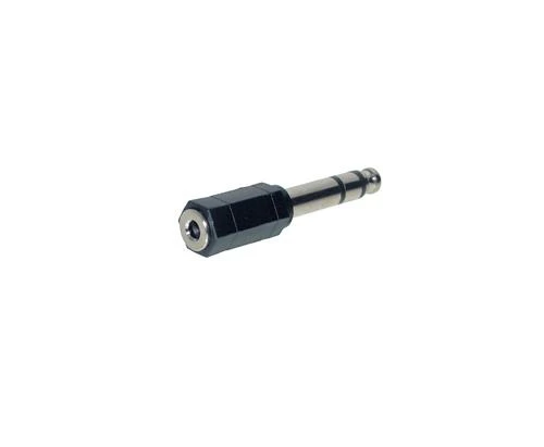 Garso adapteris 6,3mm kištukas į 3,5mm lizdą