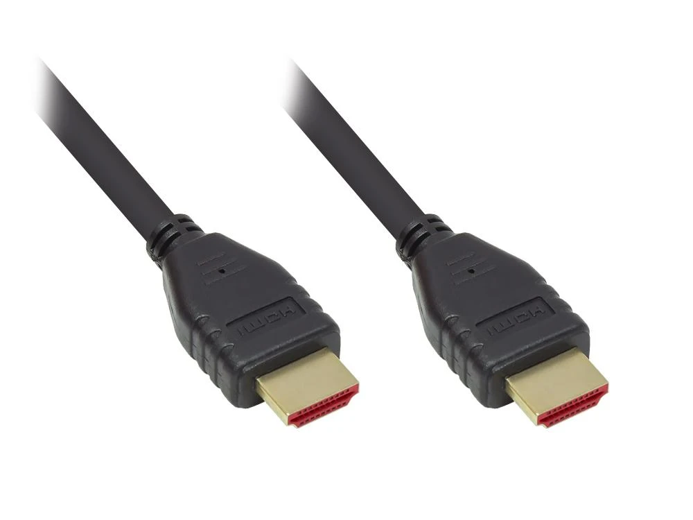 HDMI 2.1 kabelis su auksinėmis jungtimis