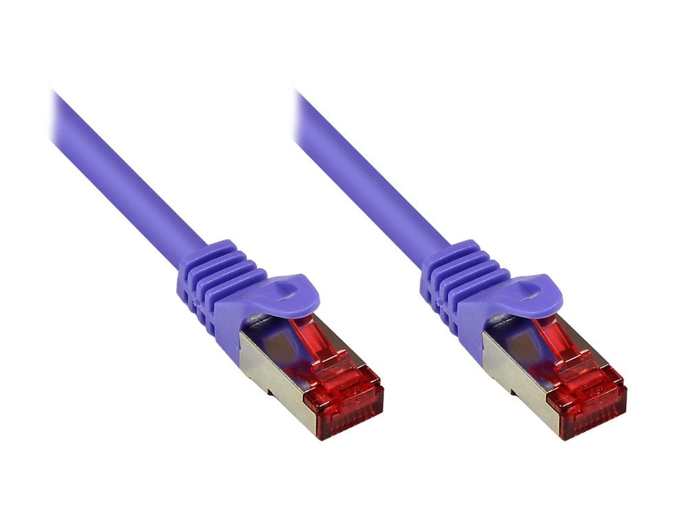 Good Connections Geros jungtys Geros jungtys 2,0m RNS Patchkabel CAT6 S/FTP PiMF violett