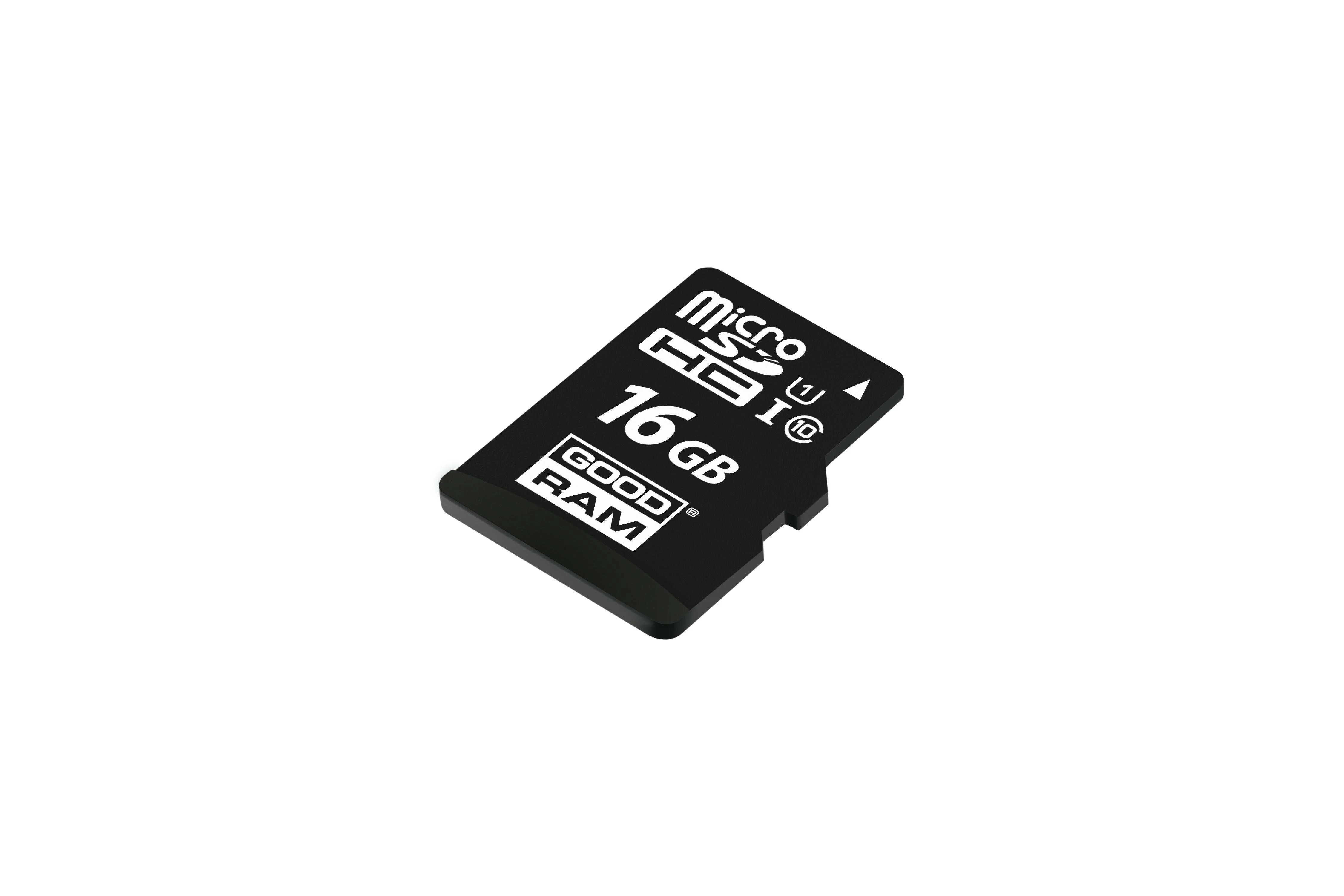 Swirl® GoodRam Atminties kortelė MICRO CARD cl 10 UHS I, 16GB + adapteris