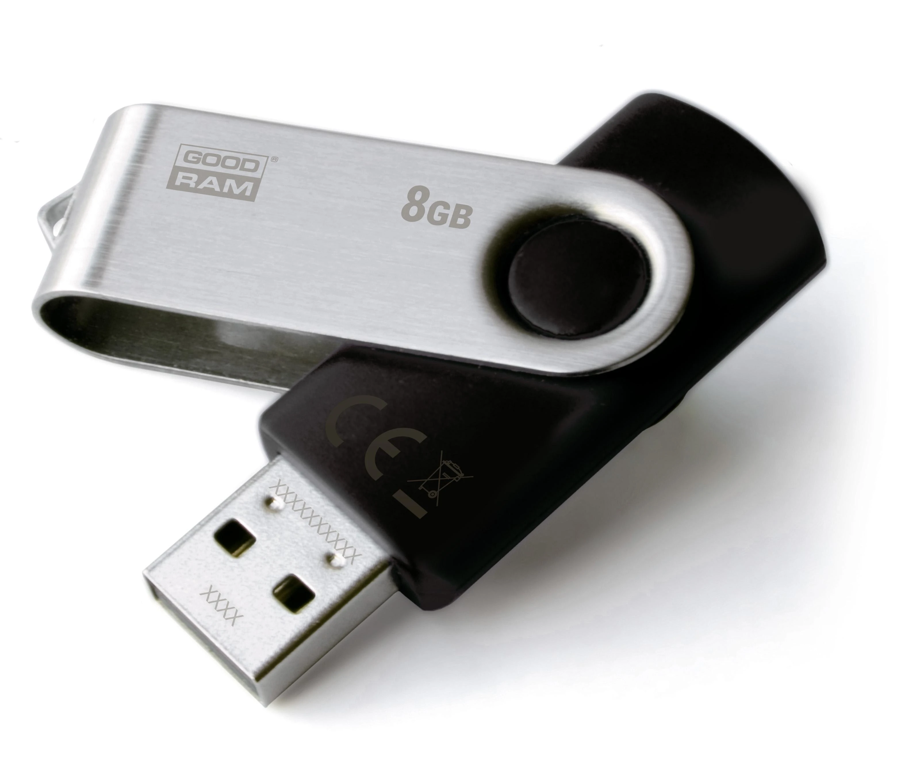 GOODRAM UTS2-0080K0R11 GOODRAM memory USB UTS2 8GB USB 2.0 Juodas