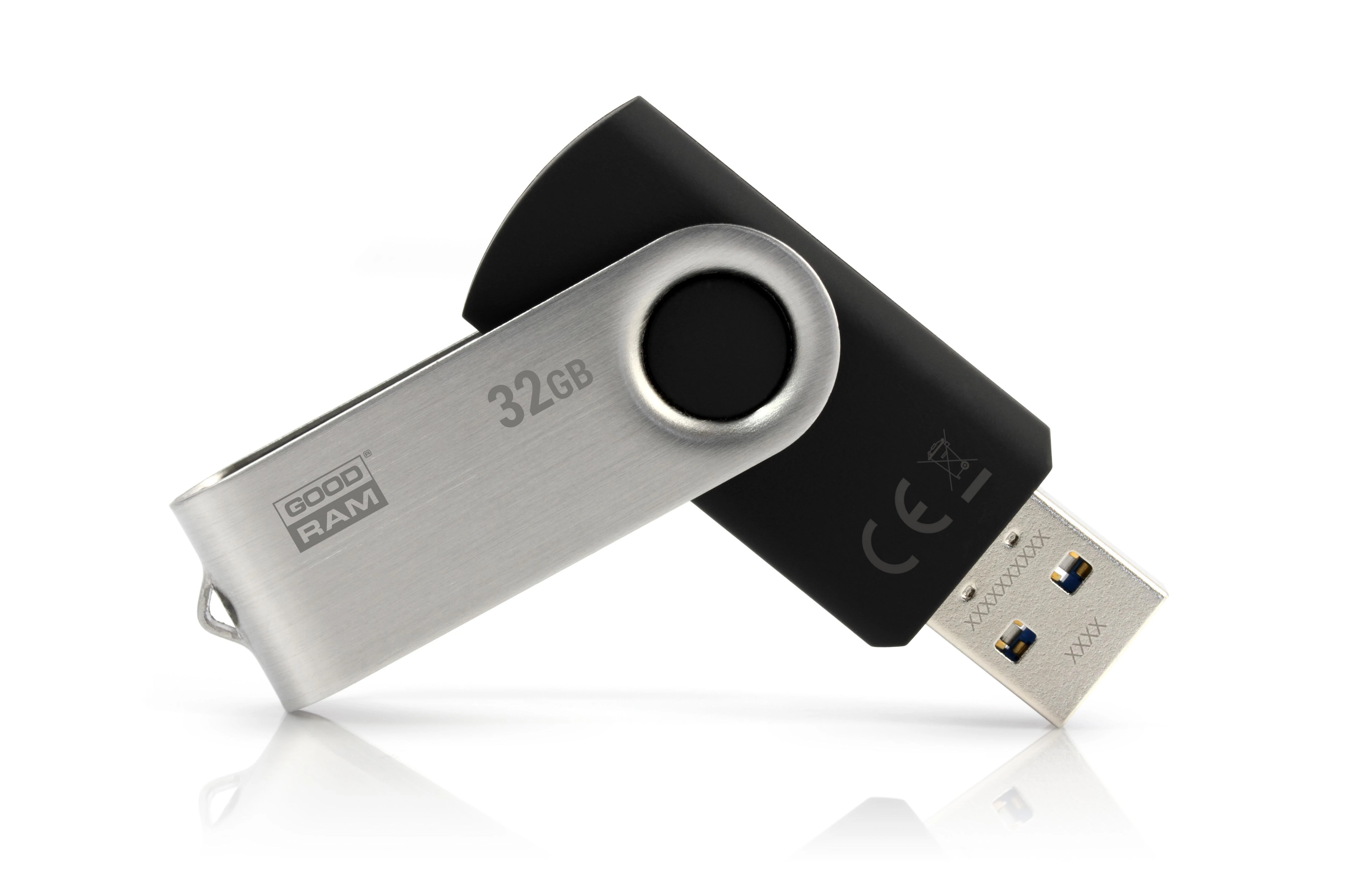 Atmintinė USB 3.0 GOODRAM UTS3 32GB, juoda sp.