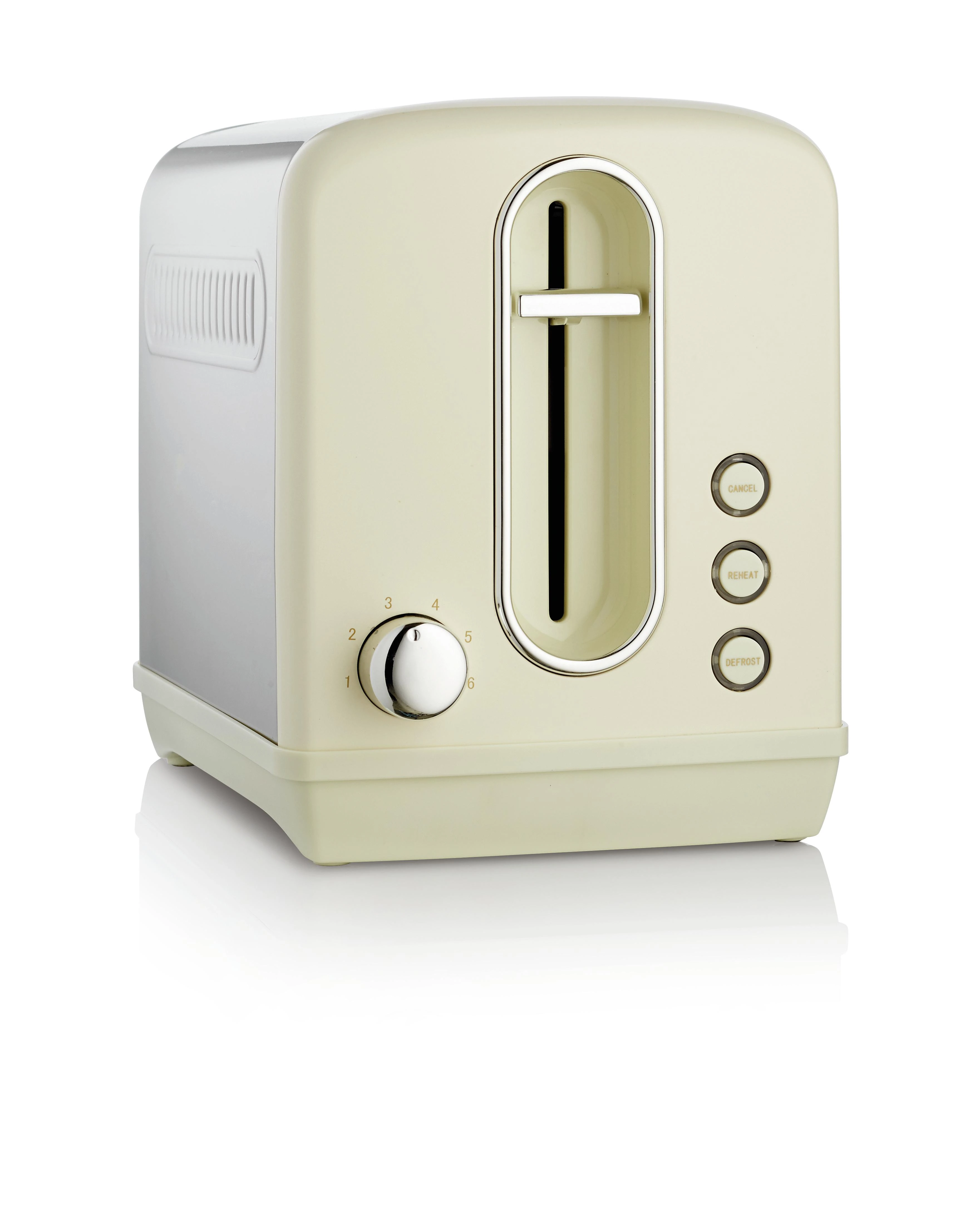 Skrudintuvas Gorenje Toaster T1100CLI rusvai gelsvas/ nerūdijantis plienas, Plastikas, metalas, 1100 W, Lizdų skaičius 2, Galios lygių skaičius 6,