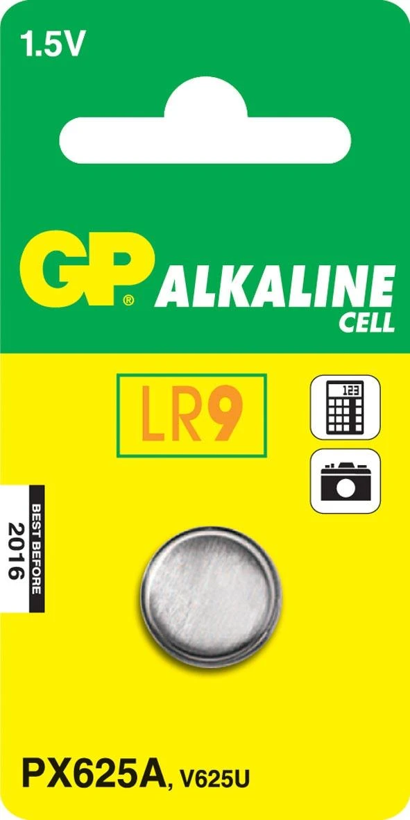 GP LR9 šarminė baterija originalioje pakuotėje