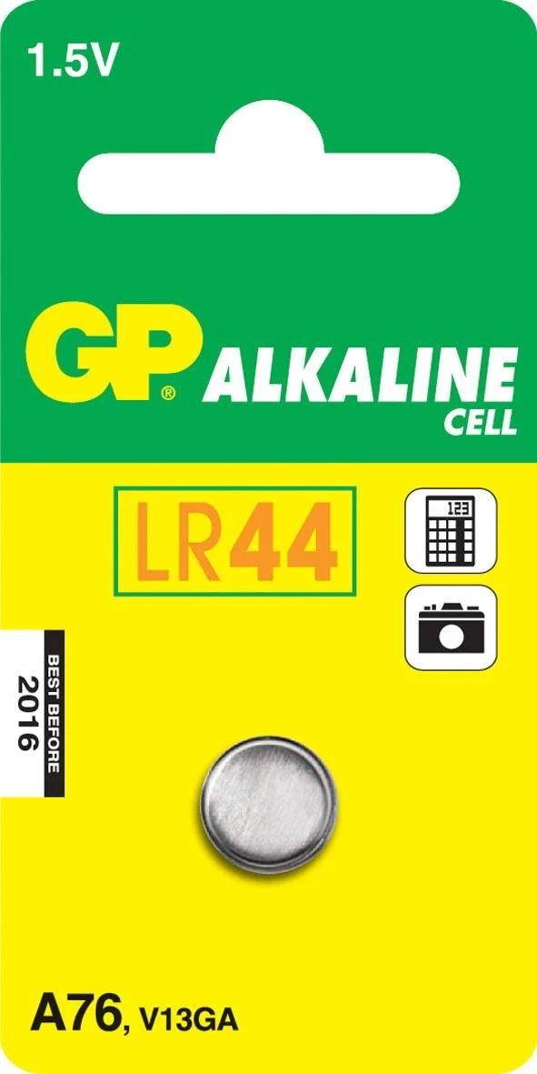 Baterija GP šarminė 76A-C1 / LR44 / LR1154 / AG13 / 102002