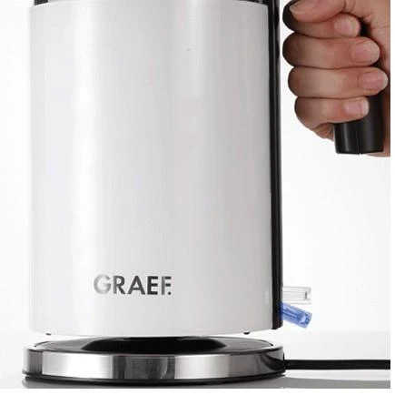 GRAEF. Virdulys WK401EU Standard, Nerūdijantis plienas, Baltas, 2000 W, 360° rotational base, 1 L