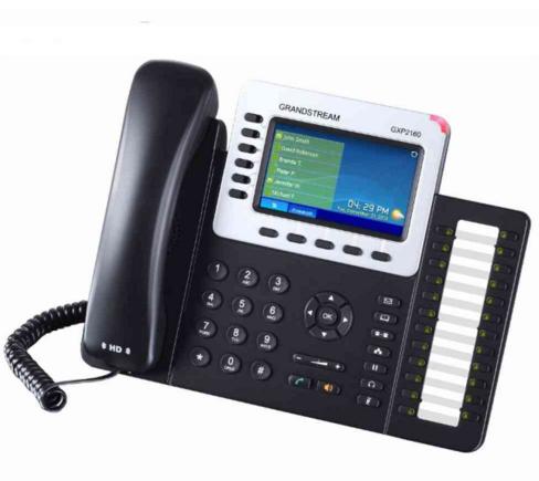 IP telefonas Grandstream GXP2140, juodas
