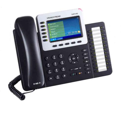 IP telefonas Grandstream GXP2140, juodas