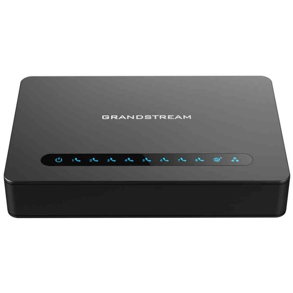 Grandstream HT818 adapteris su šviesos indikatoriais