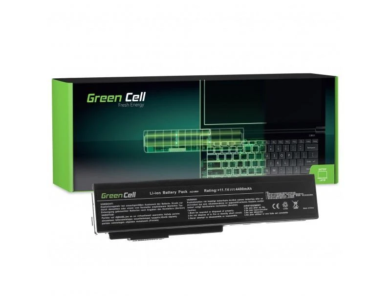 Greencell AS08 A32-M50 A32-N61 Nešiojamo kompiuterio baterija Asus N43, N53, G50, L50, M50, M60, N61VN, N61JV
