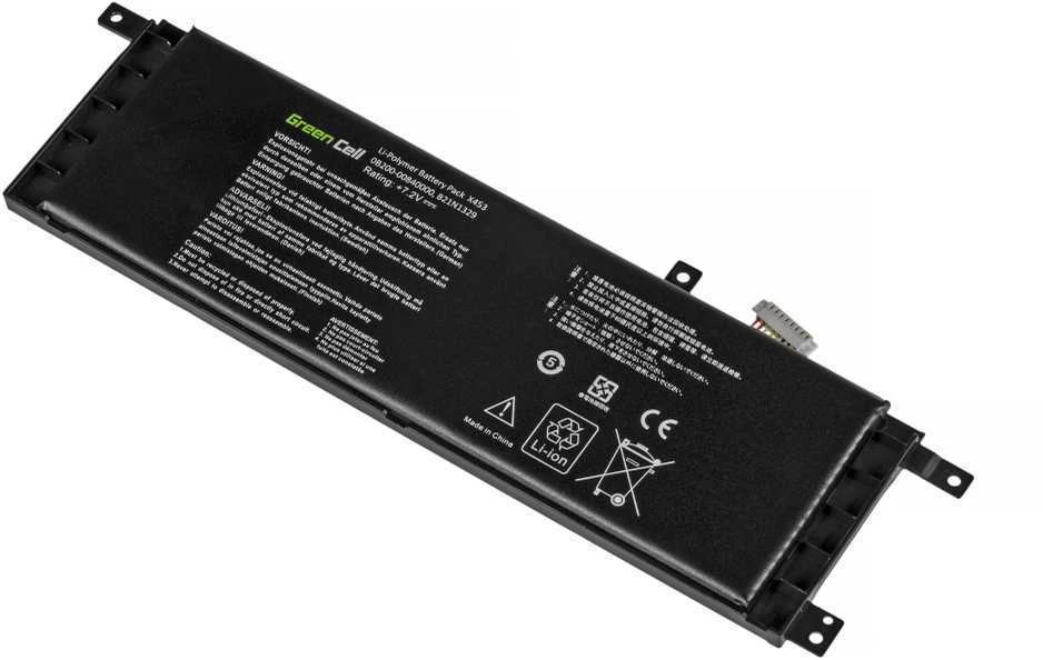 Žalias Cell GREENCELL AS80 Baterija Žalias Cell B21N1329 skirta Asus X553 X553M X553MA F553 F553M F553MA