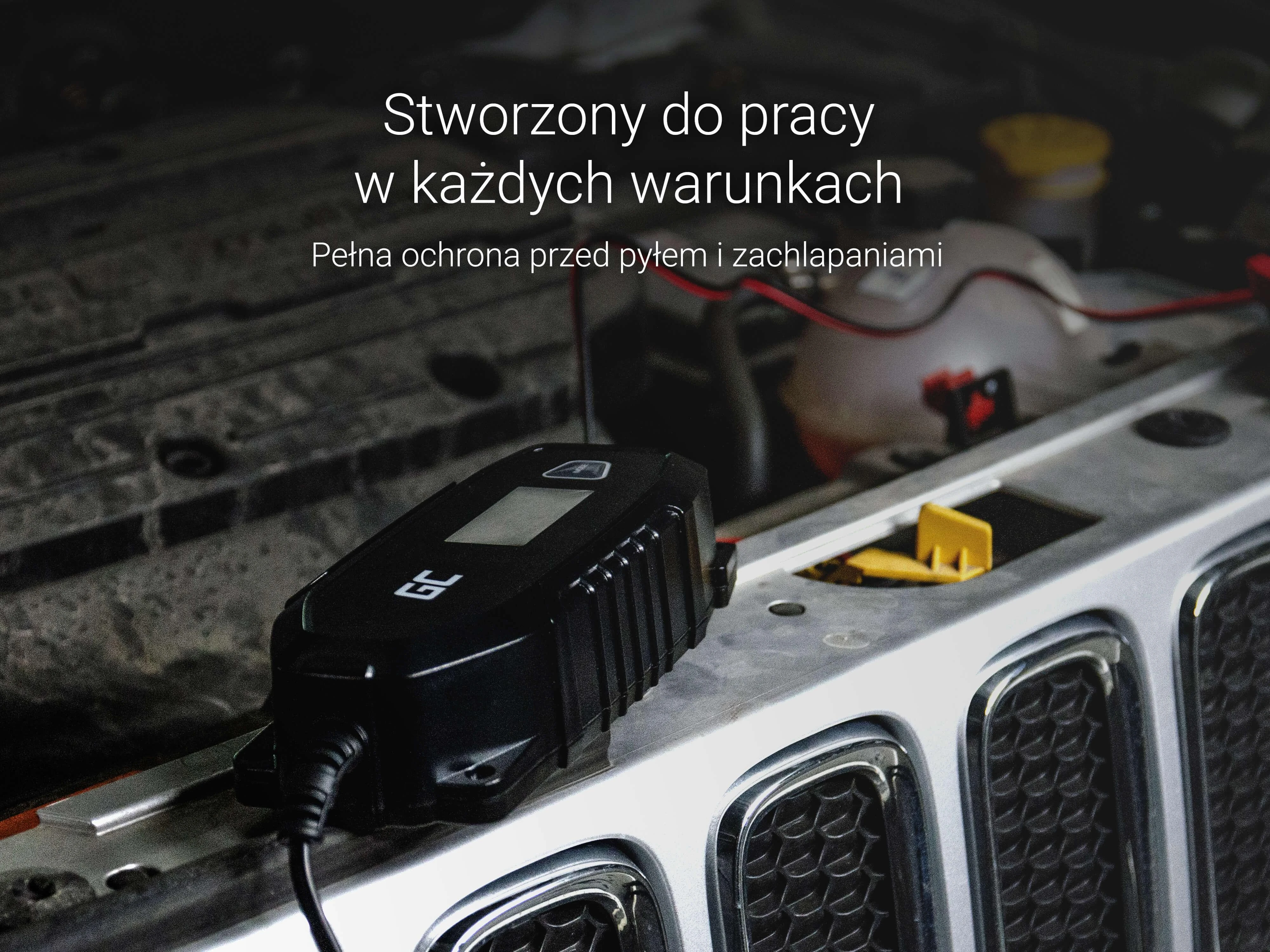 Green Cell Žalias Cell Žalias Cell akumuliatoriaus įkroviklis - su išmaniąja diagnostikos funkcija - 6-12V/4A/120Ah