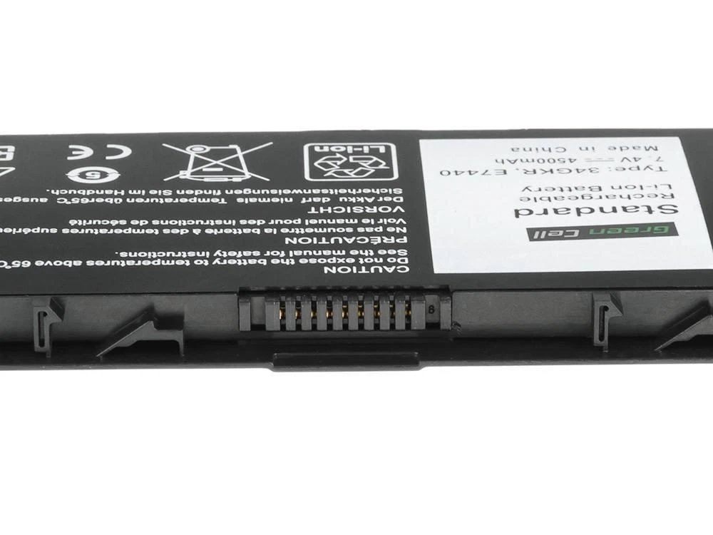 Green Cell Žalias Cell Baterija Žalias Cell 34GKR F38HT skirta Dell Latitude E7440 E7450 7.4V