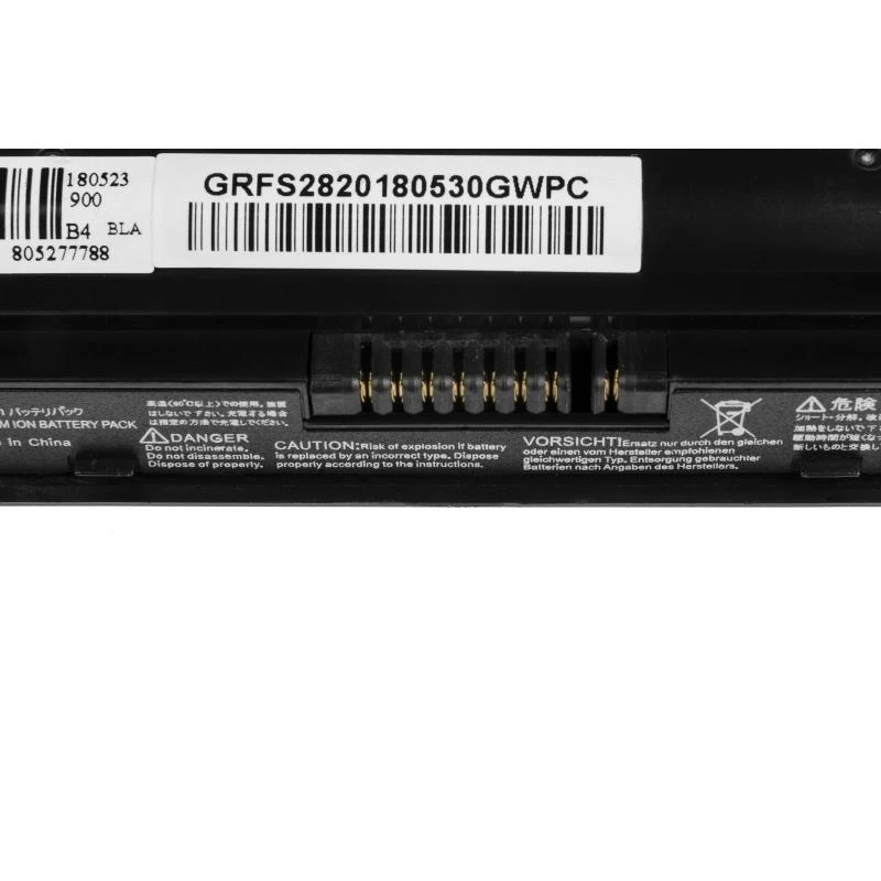Green Cell Žalias Cell Žalias Cell akumuliatorius, skirtas Fujitsu Lifebook A532 AH532 / 11.1V 4400mAh