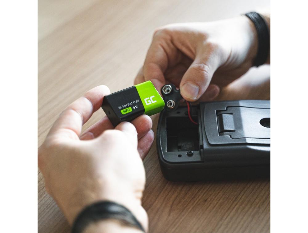 Green Cell Žalias Cell Rechargeable HF9-Baterija 250mAh