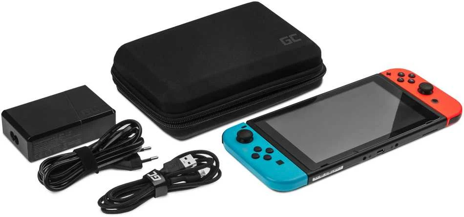 Green Cell PowerCase dėklas su Nintendo Switch priedais