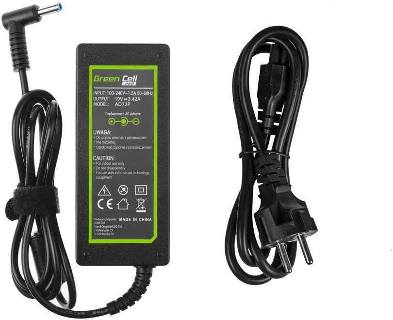 Green Cell Žalias Cell GREENCELL AD72P maitinimo įkroviklis Žalias Cell PRO 19V 3.42A 65W, skirtas AsusPro BU400 BU400A PU551